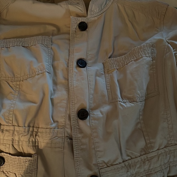 St. John’s Bay Khaki Detailed Jacket Size XL - Picture 7 of 9